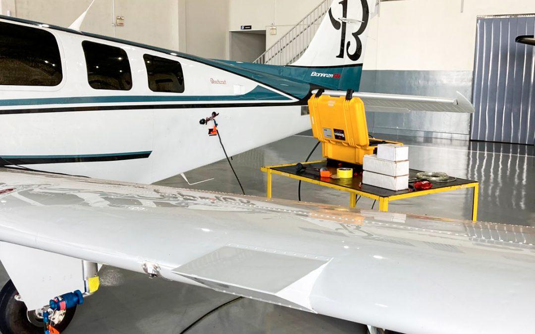 Teste e inspeção de sistema de pressão estático e altímetro